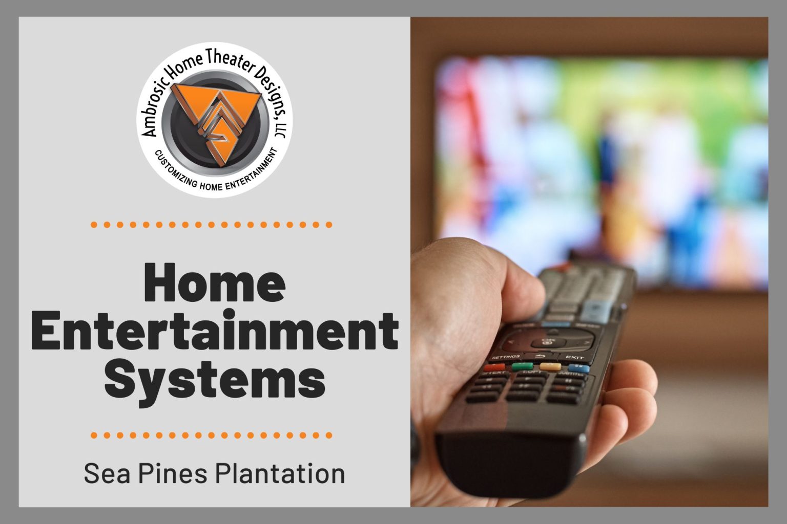 Home Entertainment Systems Sea Pines Plantation