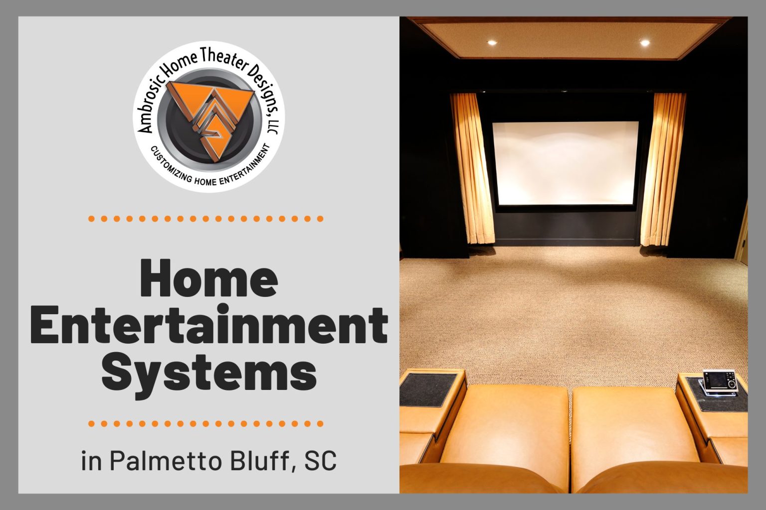 Home Entertainment Systems Palmetto Bluff SC